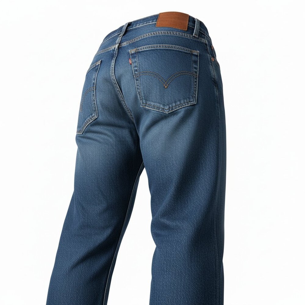 Levi's 619 Orange Tag Vintage Dark Blue Wash Jeans Size 31 x 32 Made in Canada